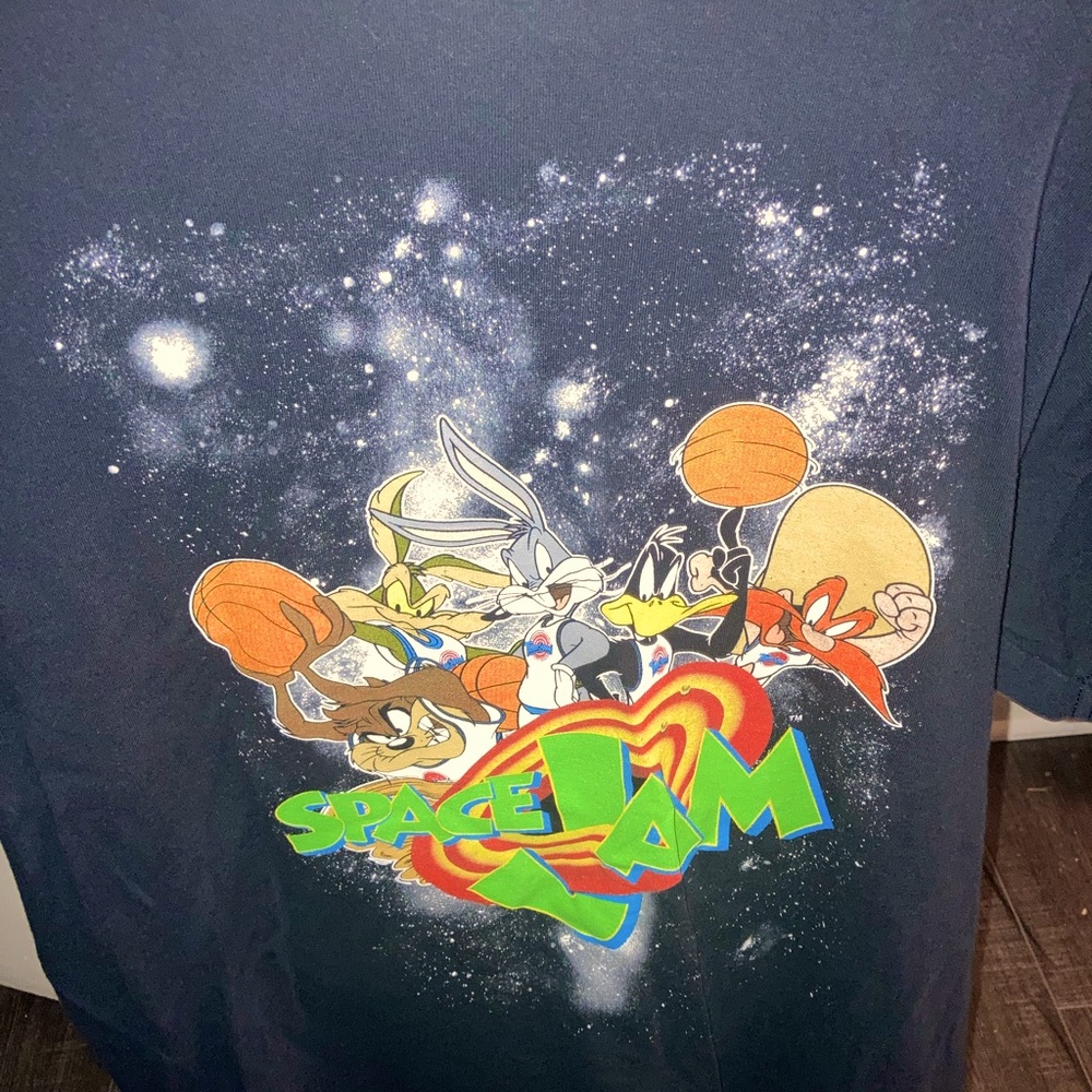 Shirt is large size, black color